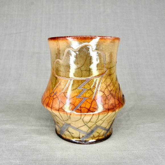 Studio Pottery Vase Handmade - Picture 4 of 10